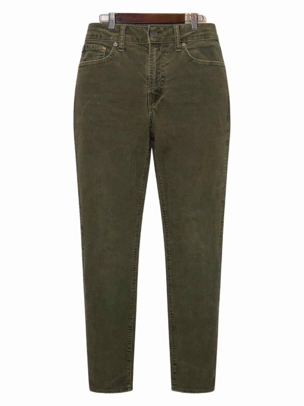 American Eagle Corduroy Slim Fit Jeans Men 29x32 Green Cotton Blend